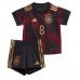 Tyskland Leon Goretzka #8 Udebane Trøje Børn VM 2022 Kortærmet (+ Korte bukser)